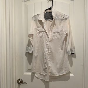 White Derek hart blouse